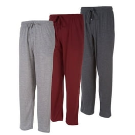 Mens Summer Lounge PJ Pants Casual Stripe Cotton Linen Breathable Pajama Pants Lightweight Sleep Pants with Pockets