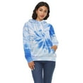 thumbnail image 1 of DARESAY Womens Tie Dye Pullover Hoodie Fleece Sweatshirts Reg and Big Mens Up to 5XL, 1 of 7