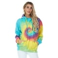 thumbnail image 1 of DARESAY Womens Tie Dye Pullover Hoodie Fleece Sweatshirts Reg and Big Mens Up to 5XL, 1 of 5