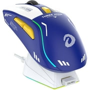 DAREU A950 Wireless Gaming Mouse with RGB Charging Dock,88g Lightweight Programmable Tri-Mode Wireless Mouse Gaming, Up to 12K DPI,1000Hz,120Hrs Playtime with RGB Backlit, Great for PC, Mac