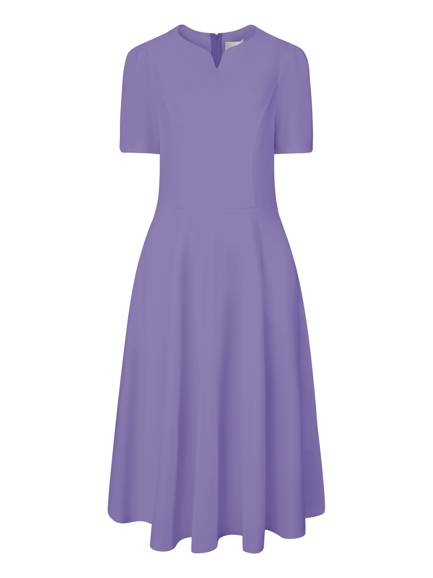 DARING DIVA A-Line Work Church Pockets Dress M Blue Purple