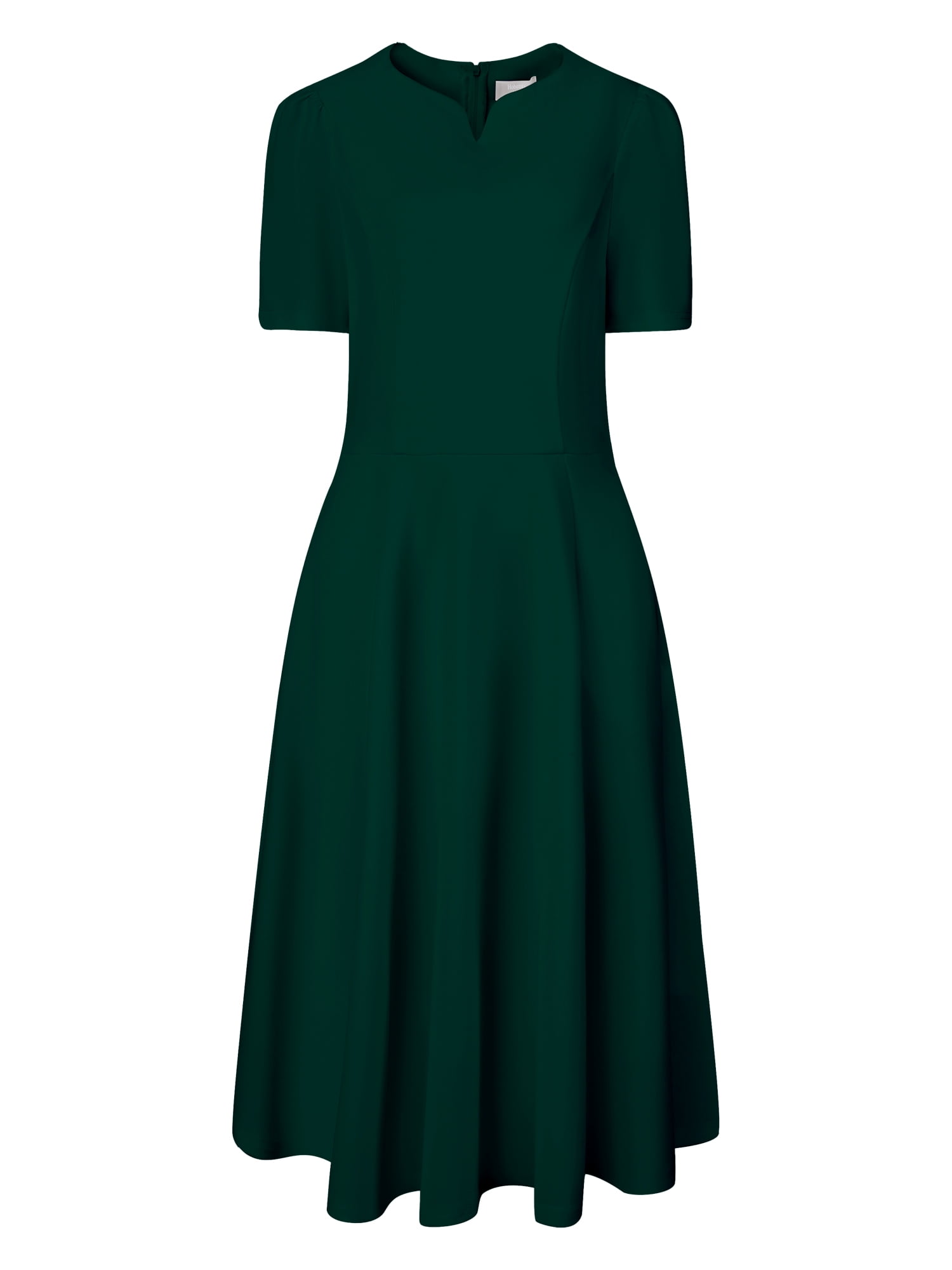 Daring Diva A-Line Work Church Pockets Dress XL Green, Women's