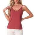 thumbnail image 1 of DARING DIVA Camisoles Pajamas Base Layer Spaghetti Straps Tank Tops M Red, 1 of 6