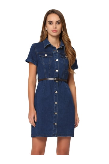 dress blue jeans for women The Blue Jeans Dress – Lone Desert Boutique main image 0