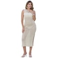 thumbnail image 1 of DARING DIVA Crochet Cover Ups Hollow Out Swimsuit Coverup Beach Dress XS Beige, 1 of 6
