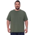 thumbnail image 1 of DARING DIVA Men's 100% Cotton Short Sleeves T-Shirt 3XL Olive Green, 1 of 7
