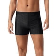 thumbnail image 1 of DARING DIVA Men's Casual Summer Solid Color Swimming Training Swim Trunks 28 Black, 1 of 6