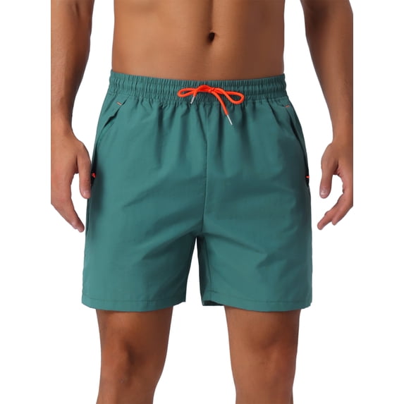Sky Blue Mineral Washed Drawstring Elastic Waist Raw Cut Shorts