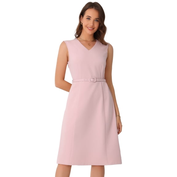 DARING DIVA Sleeveless A-Line Dress XL Pink