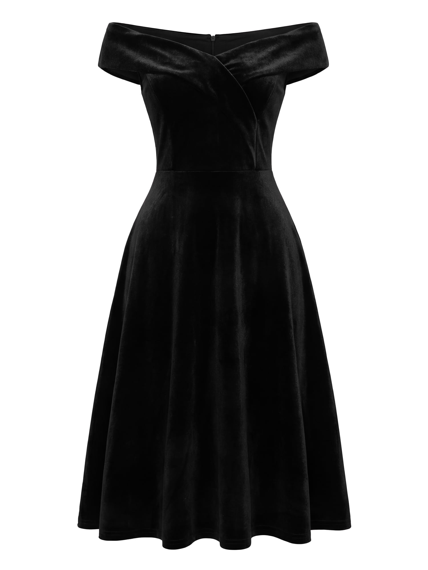 black velvet a line dress Daring Diva Off the Shoulder Cocktail A-Line S Black, Women's, Size: Small occasion:semi-formal Plaid Print Poplin Pullover Color:Pastel Yellow Do not iron