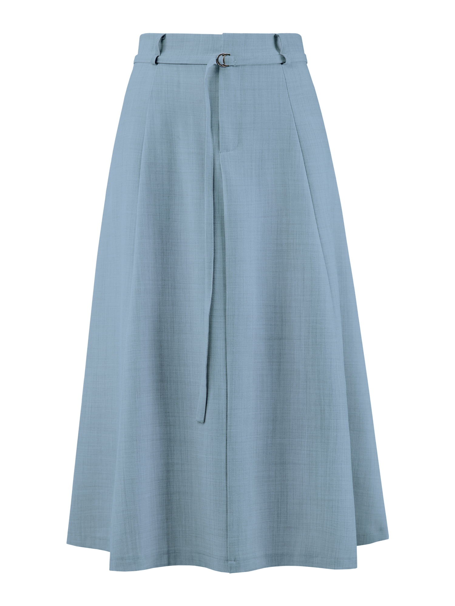 DARING DIVA Women's A Line Elastic High Waist Maxi Skirts XL Dusty Blue