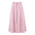 thumbnail image 1 of DARING DIVA Women's A Line Elastic High Waist Maxi Skirts XL Pink, 1 of 7