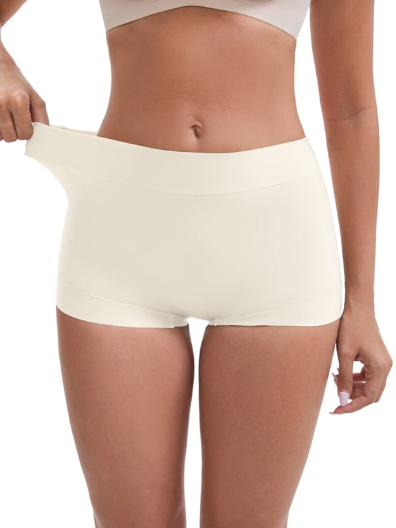 Women's Butt Lifter Anti Chafing Slimming Shapewear L White