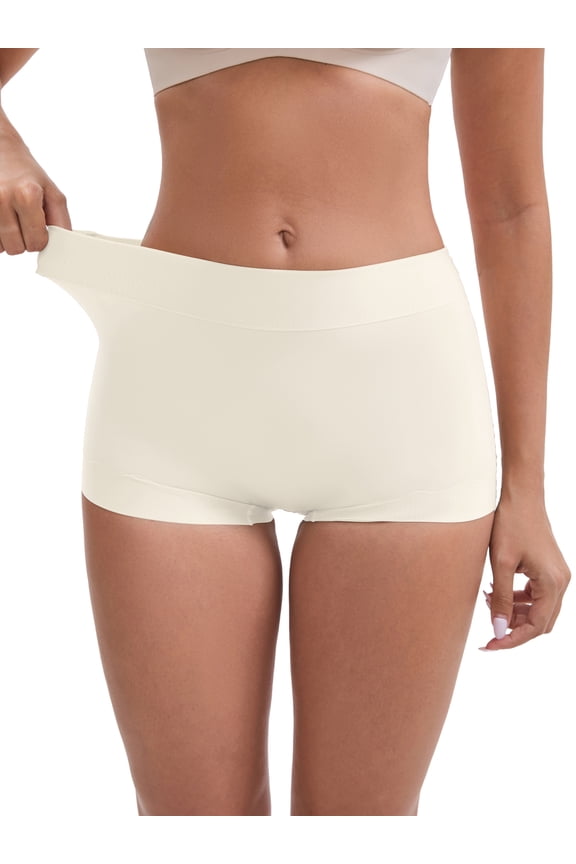 Women's Butt Lifter Anti Chafing Slimming Shapewear L White