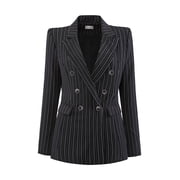 Womens Pinstripe Suit