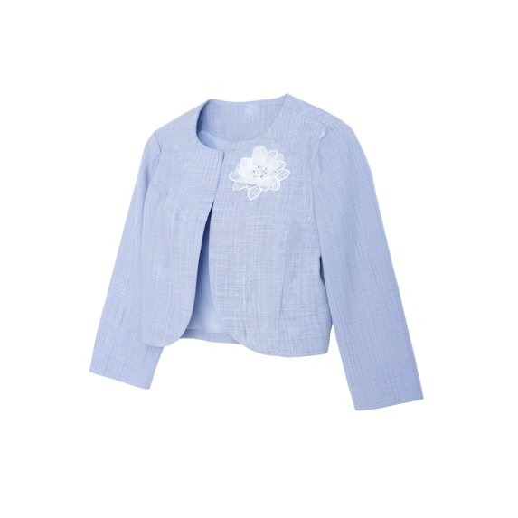 DARING DIVA Women's Formal Bolero for Evening Dress Wedding Cocktail Shrug 2XL Light Blue