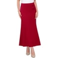 thumbnail image 1 of DARING DIVA Women's Formal Long Cocktail Bodycon Fishtail Maxi Skirts Small Red, 1 of 6