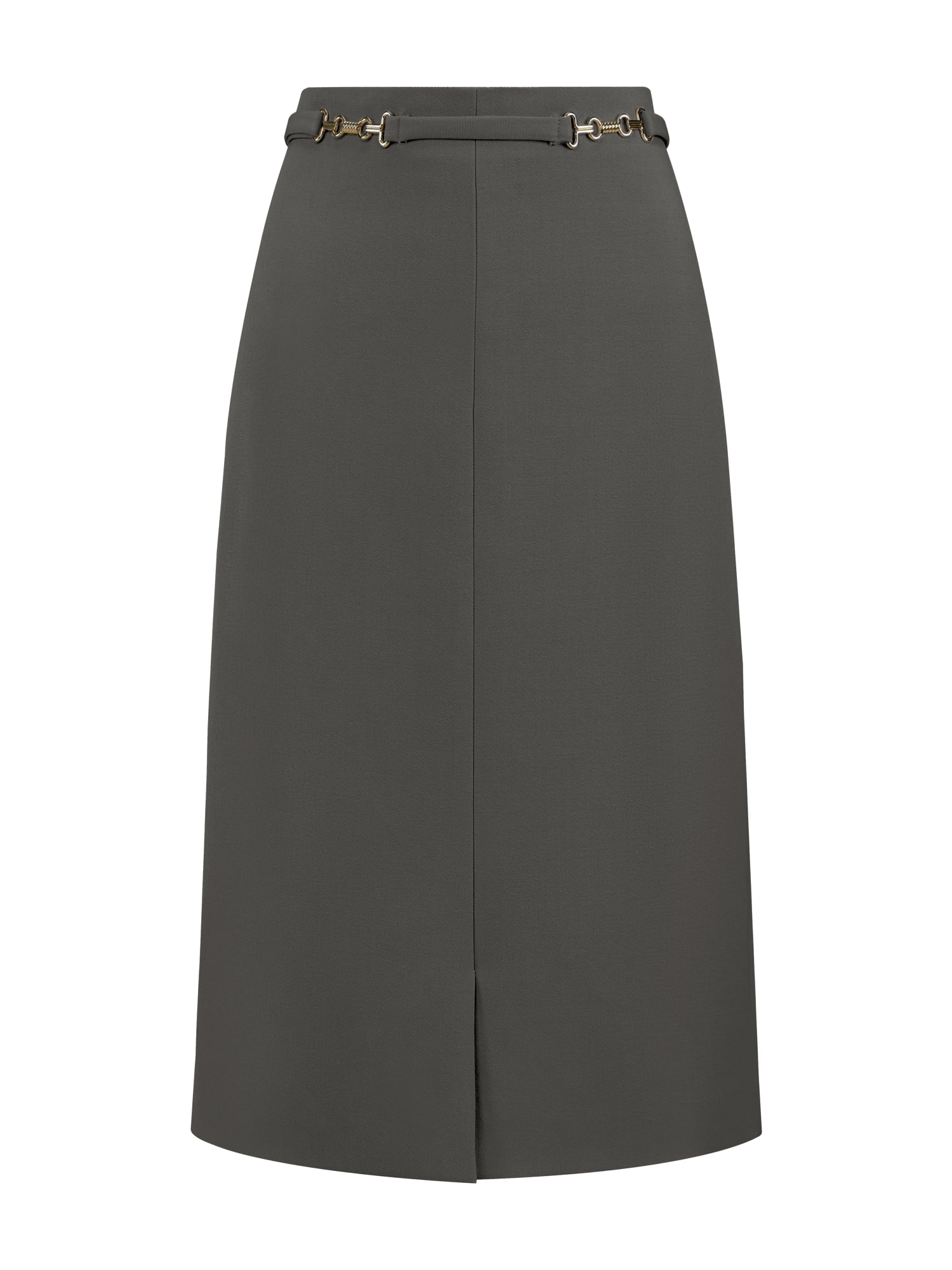 DARING DIVA Women's High Waist Formal Knee Length Pencil Skirts 2XL Dark Grey