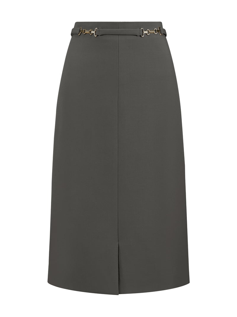 DARING DIVA Women's High Waist Formal Knee Length Pencil Skirts L