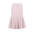 thumbnail image 1 of DARING DIVA Women's Mermaid Work High Waist Elegant Midi Fishtail Skirt S Pink, 1 of 6