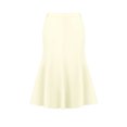 thumbnail image 1 of DARING DIVA Women's Mermaid Work High Waist Elegant Midi Fishtail Skirt XL Beige, 1 of 6