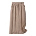thumbnail image 1 of DARING DIVA Women's Spring Summer Skirt X-Small Brown, 1 of 6