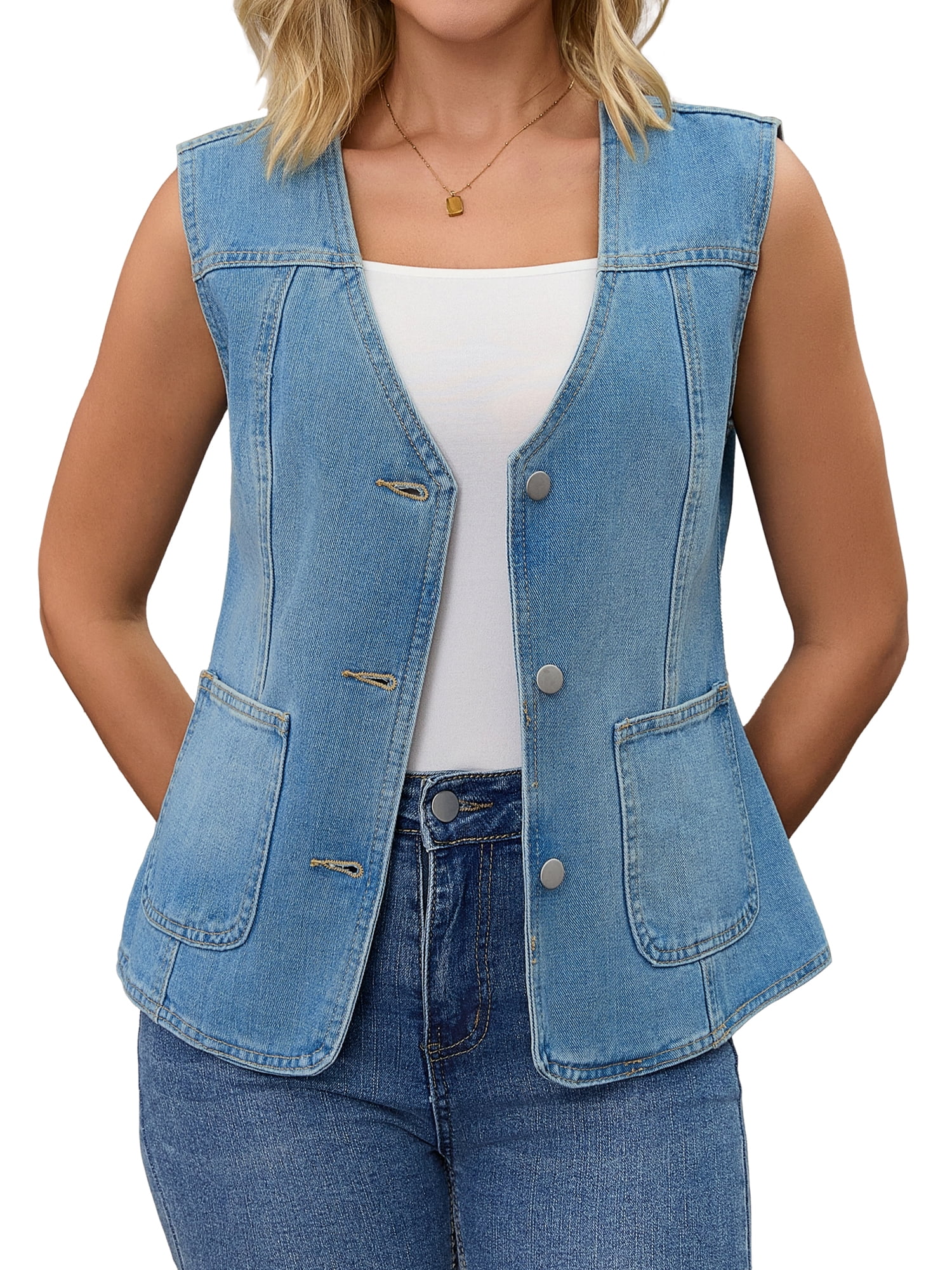 Interesting Info About Sleeveless Button Down Vest