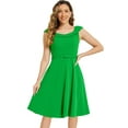 thumbnail image 1 of DARING DIVA Women's Vintage Cocktail Party Swing Dresses S Green, 1 of 6