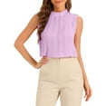 thumbnail image 1 of DARING DIVA Women's Work Business Casual Tank Top M Purple, 1 of 6