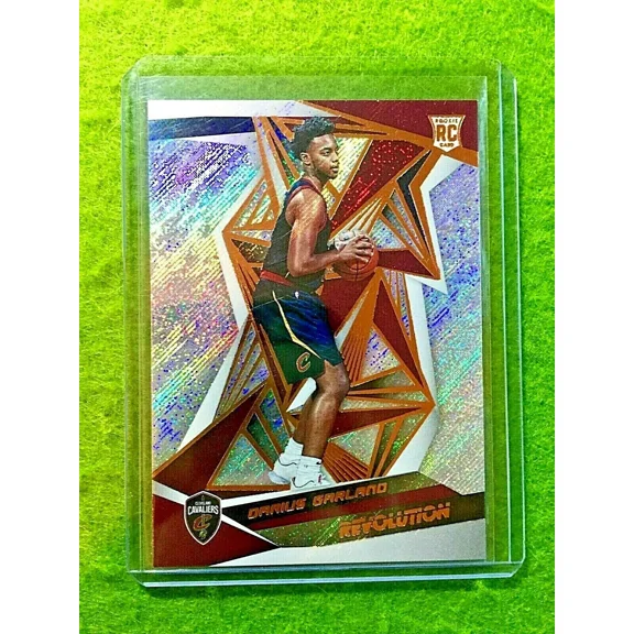 DARIUS GARLAND PRIZM ROOKIE CARD JERSEY #10 CAVS RC 2019 Panini Revolution