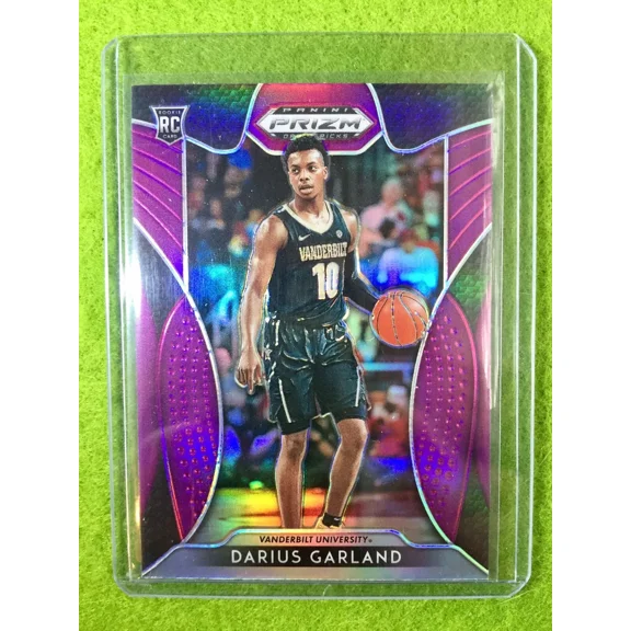 DARIUS GARLAND PRIZM ROOKIE CARD JERSEY #10 VANDERBILT CAVALIERS RC 2019 CAVS SP