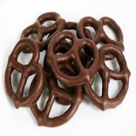 DARK CHOCOLATE COVERED PRETZELS