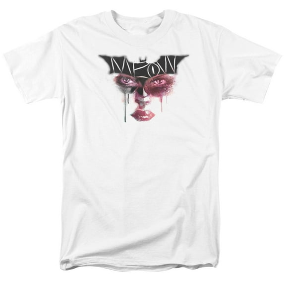 DARK KNIGHT RISES/MEOW - S/S ADULT 18/1 - WHITE - 2X