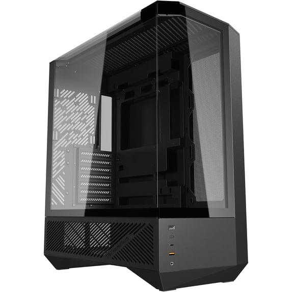 DARKFLASH DF-DY460-BK-NF COMPUTER CASE, Black