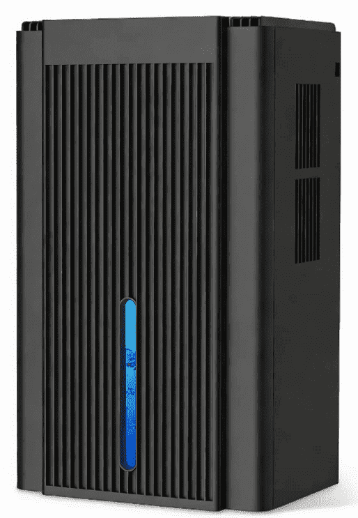 DARKIRON Dehumidifier for Home, 1000 Sq.Ft Quiet Dehumidifier with Auto Shut Off & 7 Color Ambient Light, Ideal for Livingroom Bedroom Basement(Black)