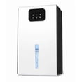 thumbnail image 1 of DARKIRON Dehumidifier, Dehumidifier for Home, 95 OZ Water Tank, (1000 sq.ft) Upgraded Portable Dehumidifiers for Bathroom Bedroom Basement (White), 1 of 7