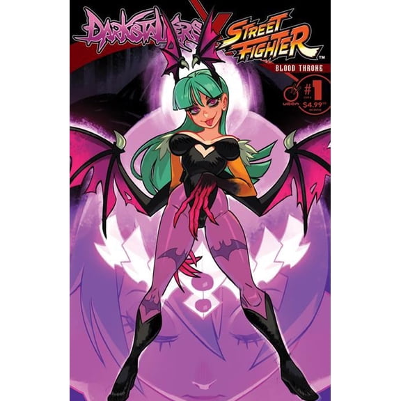 DARKSTALKERS X STREET FIGHTER BLOOD THRONE #1 (ONE SHOT) CVR D INC 1:5 ALEX AHAD VAR  Previously FOC'd on 4/28/2025  UDON Entertainment Comic Book 2025
