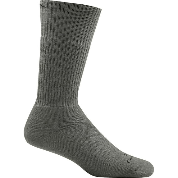 DARN TOUGH (Style T4022) Midweight w/ Full Cushion Boot Tactical Sock - Foliage Green, Large