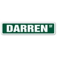 thumbnail image 1 of DARREN Street Sign Childrens Name Room Sign | Indoor/Outdoor |  30" Wide, 1 of 5