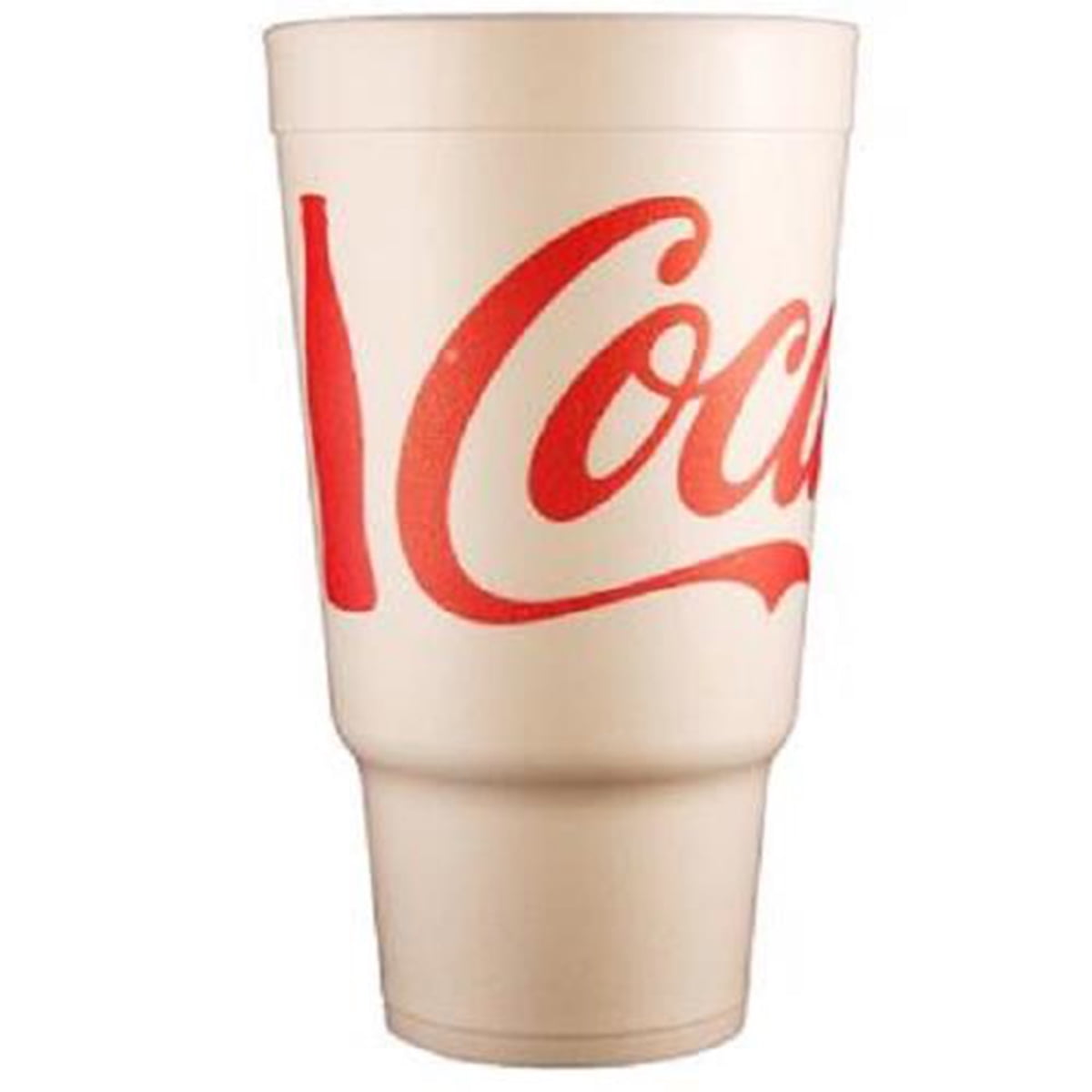 Dart Coca-Cola Foam Cups, Red/White, 24 oz