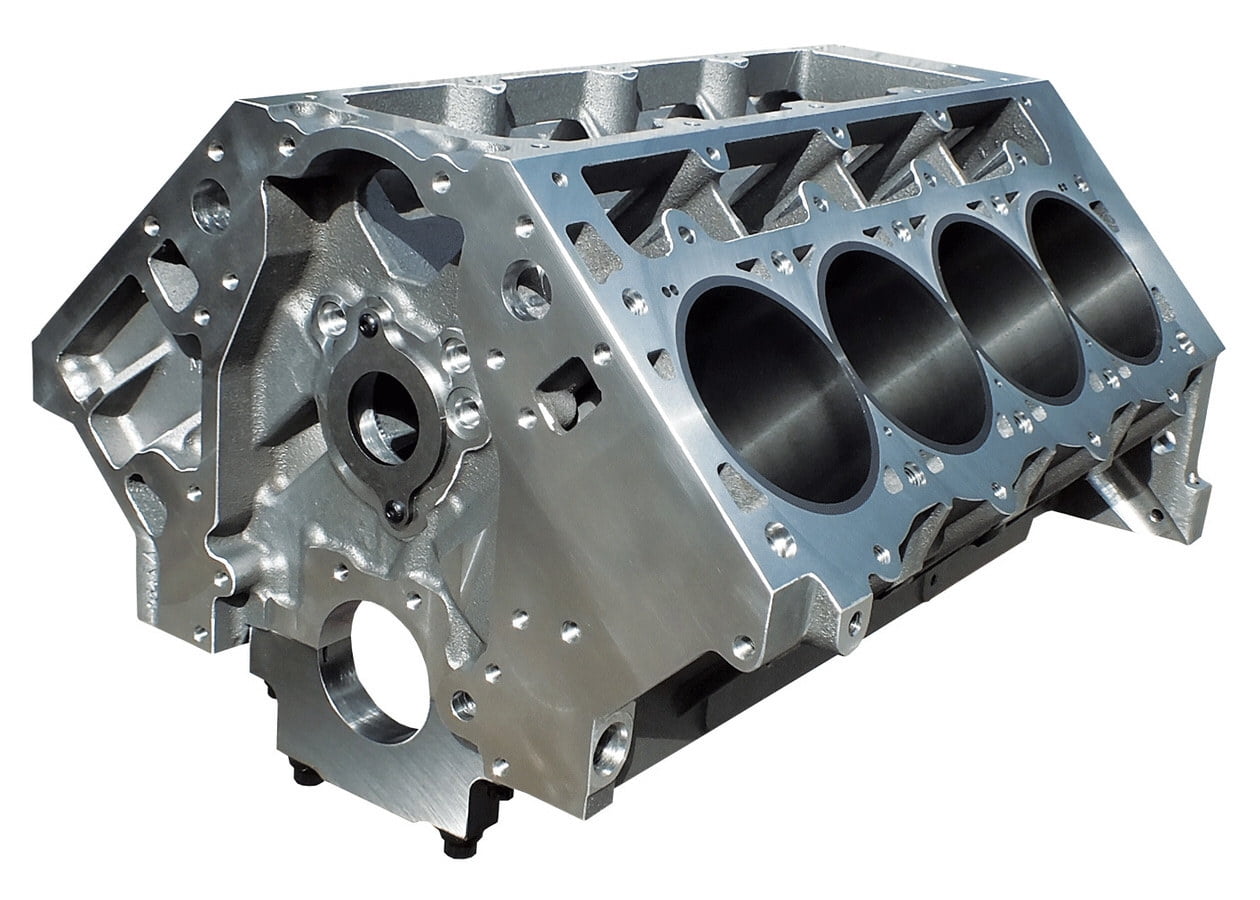 DART LS Alm. Block - 9.240/ 4.125 w/Steel Main Caps partNumber: 31937211