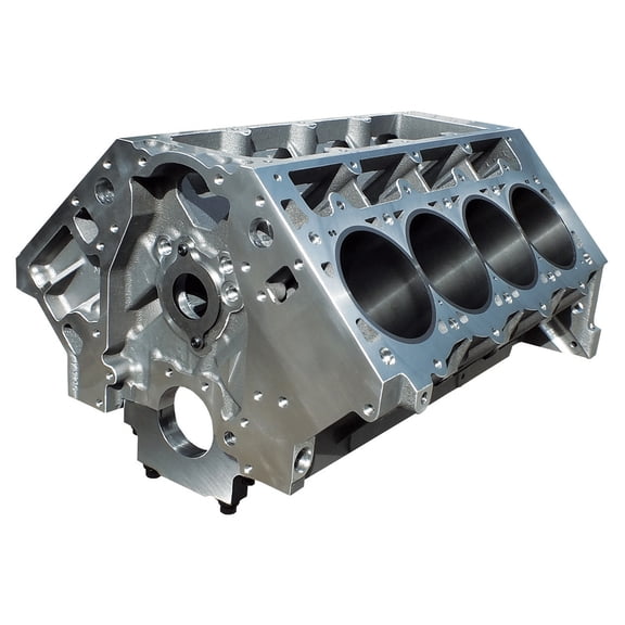 DART LS Alm. Block - 9.240/ 4.125 w/Steel Main Caps partNumber: 31937211