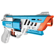 Dart Zone Max Nitroshot+ Outlaw High-Powered Hammer Prime Half-Length Pro Dart Blaster - 14+