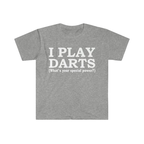DARTS What’s your special power Darts Player Unisex T-shirt S-3XL