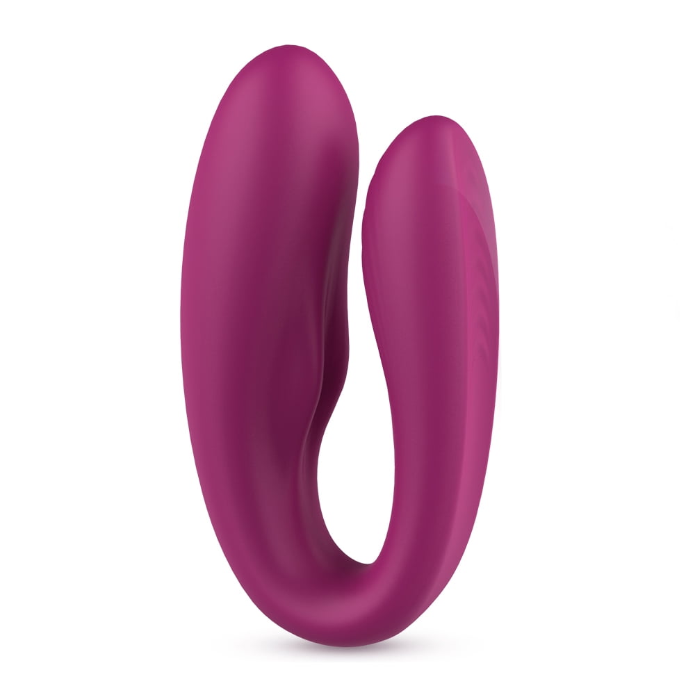 DARZU 2 in 1 Clitoral G-spot Vibrator for Women, Wireless Clit Stimulator Vaginal Massager with 9 Vibrating Modes Adult Sex Toys for Women Couples (Burgundy) photo