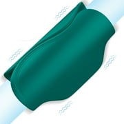 DARZU Vibrating Male Masturbator with Adjustable Wings, Hands-Free Penis Vibrator with 9 Vibration for Glans Ejaculation, Waterproof Silicone PenisRing Adult Male Sex Toys