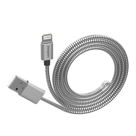 DAS COMPANIES 4ft Lightning (compatible) Cable Silver