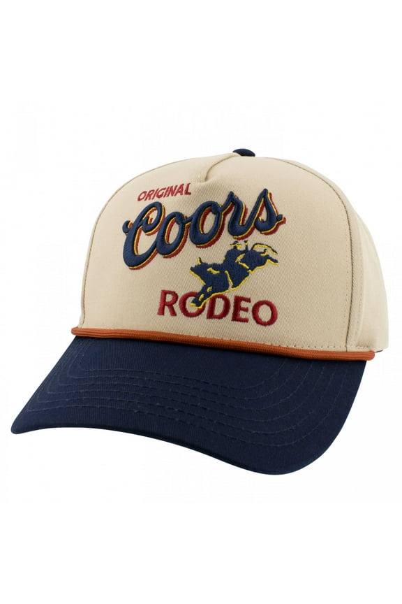 Rodeo Cowboy Logo Embroidered Snapback Hat