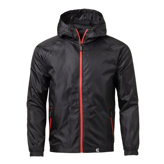 DAS COMPANIES Cummins CMN35396 Mens Lightweight Rain Jacket Windbreaker Water