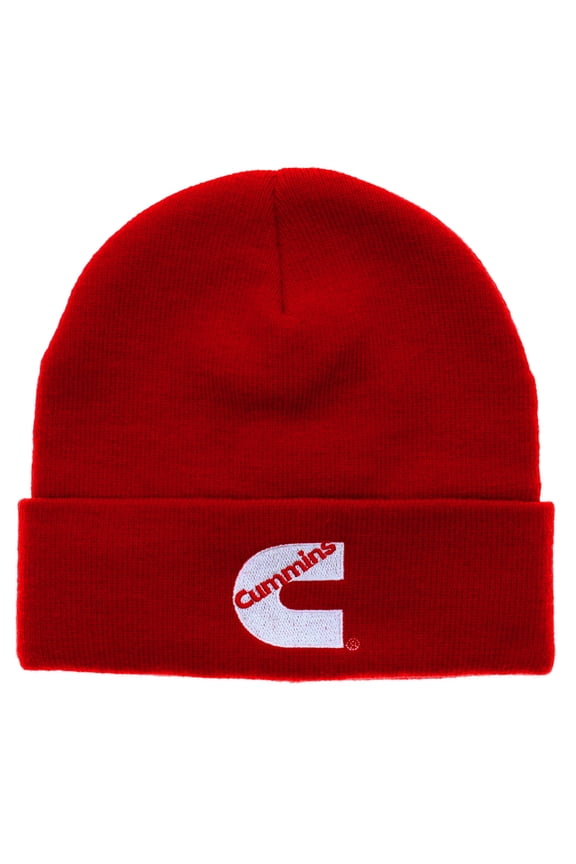 DAS COMPANIES Cummins Unisex Winter Knit Beanie Hat Red Watch Cap Adult Size CMN5089